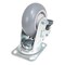 Vestil Thermoplastic Rubber Swivel With Total Brake Caster 5 In. x 2 In. 551 lb Light Gray CST-VE-5X2TPR-SWTB - alternate 5